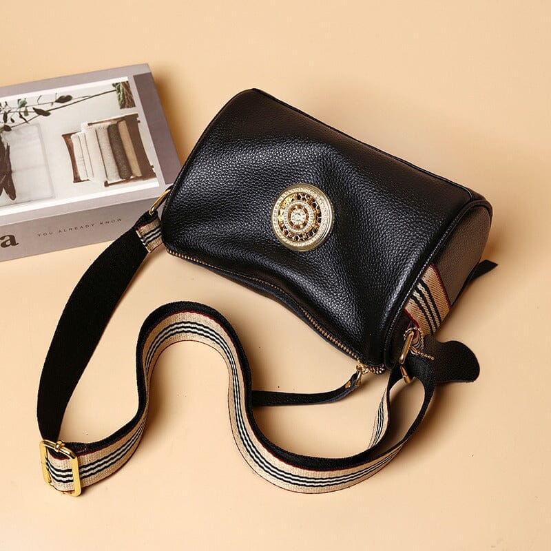 Bolsa de Couro Feminina Bella Fashion Joias & Acessórios (Bolsa 7) Dm Stores