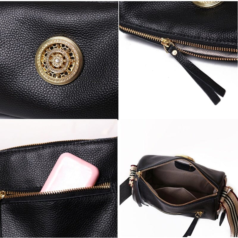 Bolsa de Couro Feminina Bella Fashion Joias & Acessórios (Bolsa 7) Dm Stores