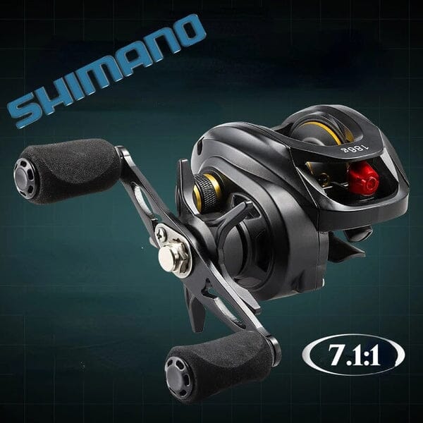 Carretilha Shimano 7.1:1 De Pesca Freio Magnético Para Água Doce e Salgada Esportes (Carretilha de Pesca 2) Dm Stores