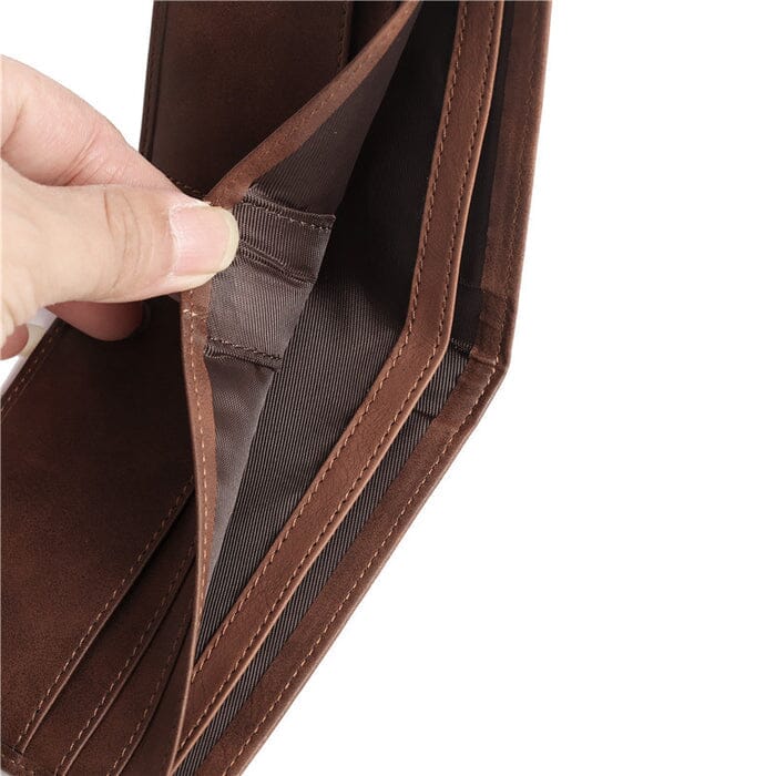 Carteira Masculina de Couro Legítimo Personalizada Joias & Acessórios (Carteira) Dm Stores