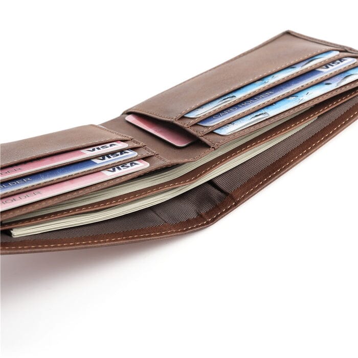 Carteira Masculina de Couro Legítimo Personalizada Joias & Acessórios (Carteira) Dm Stores