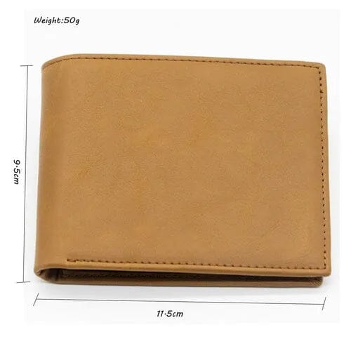 Carteira Masculina de Couro Legítimo Personalizada Joias & Acessórios (Carteira) Dm Stores