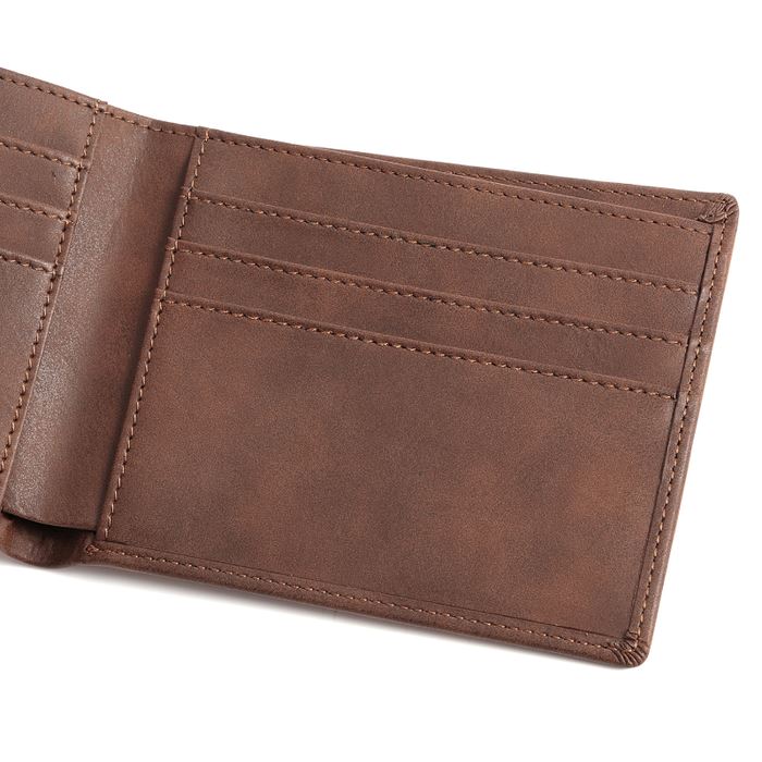 Carteira Masculina de Couro Legítimo Personalizada Joias & Acessórios (Carteira) Dm Stores