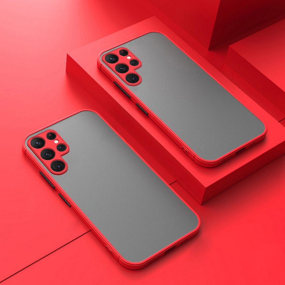Case NanoPro Fosco Dm Stores Vermelho S23 Plus