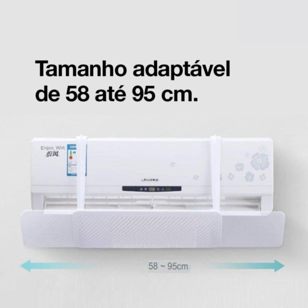 Defletor de Ar Condicionado Ajustável Casa (Ar Condicionado 2) Dm Stores
