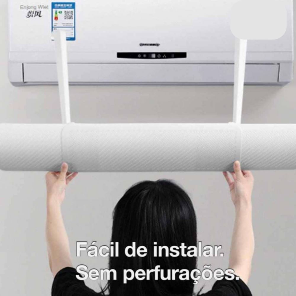 Defletor de Ar Condicionado Ajustável Casa (Ar Condicionado 2) Dm Stores