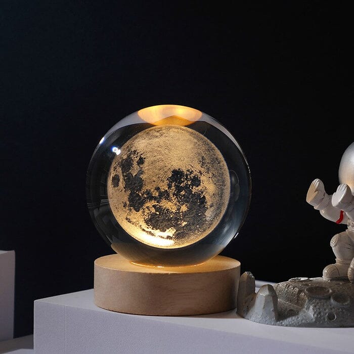 Luminária Decorativa Espacial 3D - Cosmic Glow Casa (Luminária 2) Dm Stores
