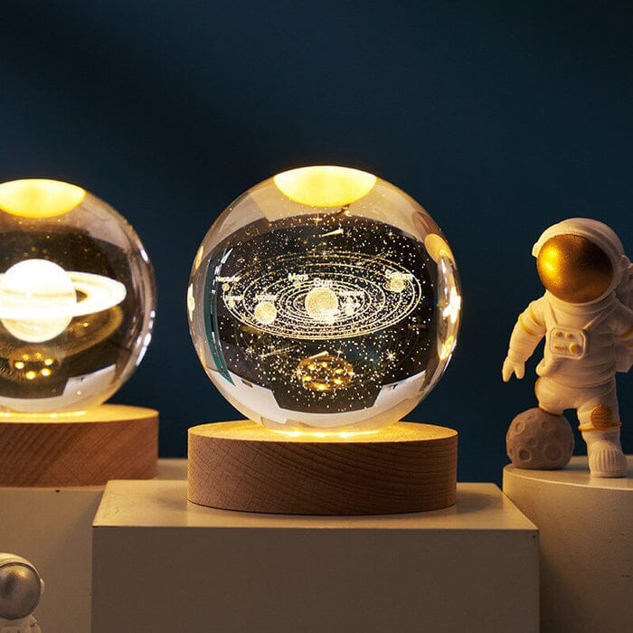 Luminária Decorativa Espacial 3D - Cosmic Glow Casa (Luminária 2) Dm Stores