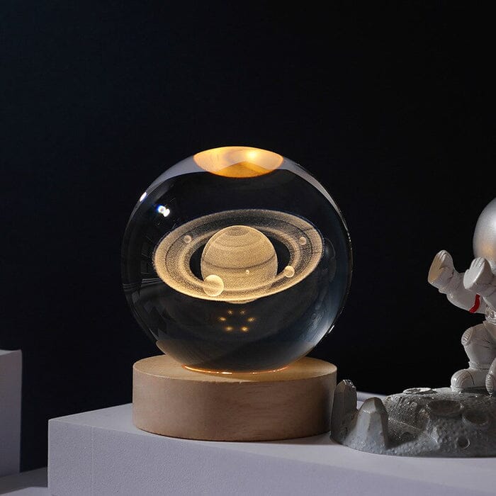 Luminária Decorativa Espacial 3D - Cosmic Glow Casa (Luminária 2) Dm Stores