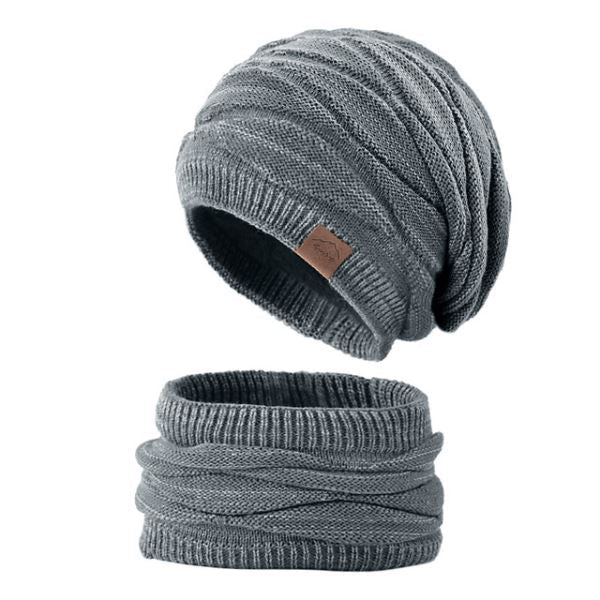 Gorro e Protetor de Pescoço Lã Feminino