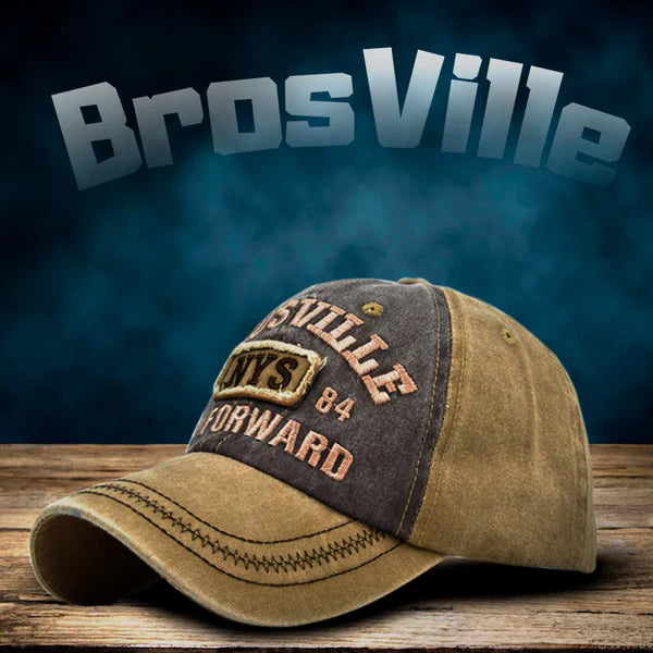 Boné de Aba Curva Retro Trucker - BrosVille Joias & Acessórios (Boné 2) Dm Stores 