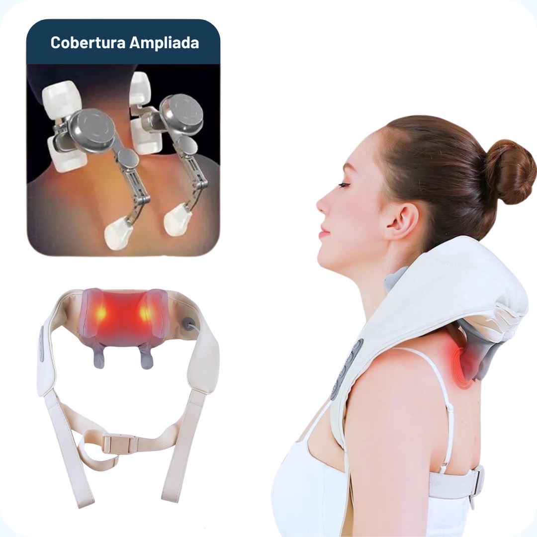 Cachecol de Massagem Cervical NeckSmart UNISSEX - SAUDE - CACHECOL MASSAGEM 1 Dm Stores 