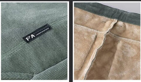 Calça Masculina Térmica de Veludo e Lã - Conforto e Estilo no Inverno Calça Masculina Térmica de Veludo e Lã - Conforto e Estilo no Inverno A minha loja 