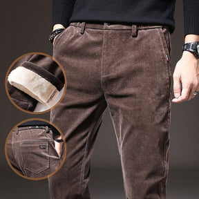 Calça Masculina Térmica de Veludo e Lã - Conforto e Estilo no Inverno Calça Masculina Térmica de Veludo e Lã - Conforto e Estilo no Inverno A minha loja 