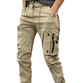 Calça Tática Casual Max Protect moda masculina - 33 A minha loja Bege P (34 ao 36) 