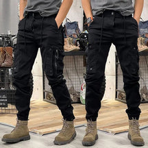 Calça Tática Casual Max Protect moda masculina - 33 A minha loja Preto P (34 ao 36) 