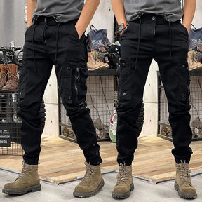 Calça Tática Casual Max Protect moda masculina - 33 A minha loja Preto P (34 ao 36) 