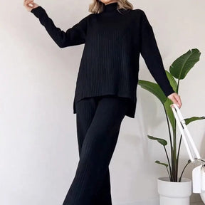 Conjunto Confort Elegance – Estilo e Bem-Estar FEMININO - ROUPAS - CONJUNTO 7 Dm Stores Preto PP 