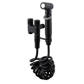 Ducha Higiênica com Derivação para Caixa Acoplada Kit Completo Casa e Cozinha - 22 A minha loja Preto-Quadrado 
