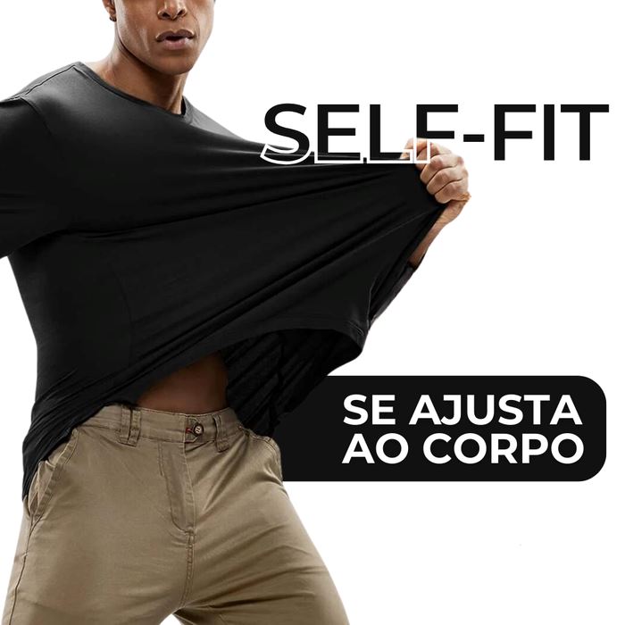 Kit 3 Camisetas Tecnológicas Modal One - Toque Gelado & Anti Odor MASCULINO - ROUPAS - CAMISETA 5 Dm Stores 