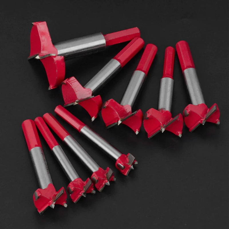 Kit 6 Brocas Fresas Forstner Para Madeira Ferramentas (Brocas 7) Dm Stores 