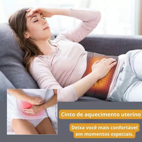 Massageador Lombar Recarregável - Compressa Quente Saúde & Beleza (Massageador 5) Dm Stores 