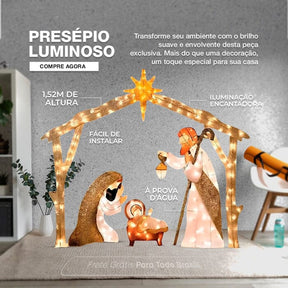 Presépio Natalino UNISSEX - DECORAÇAO - PRESEPIO NATALINO 1 Dm Stores 