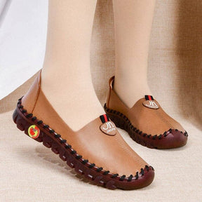 Sapatilha Delicatta Ortopédica - Em Couro FEMININO - CALÇADOS - SAPATILHA 1 Dm Stores 