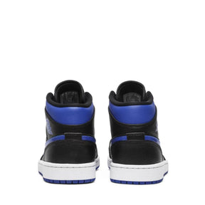 Tênis Air Jordan 1 Mid 'Black Hyper Royal' Tênis Air Jordan 1 Mid 'Black Hyper Royal' Dm Stores 