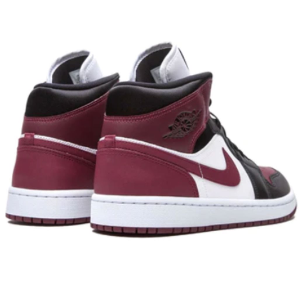 Tênis Air Jordan 1 Mid Dark Beetroot Tênis Air Jordan 1 Mid Dark Beetroot Dm Stores 