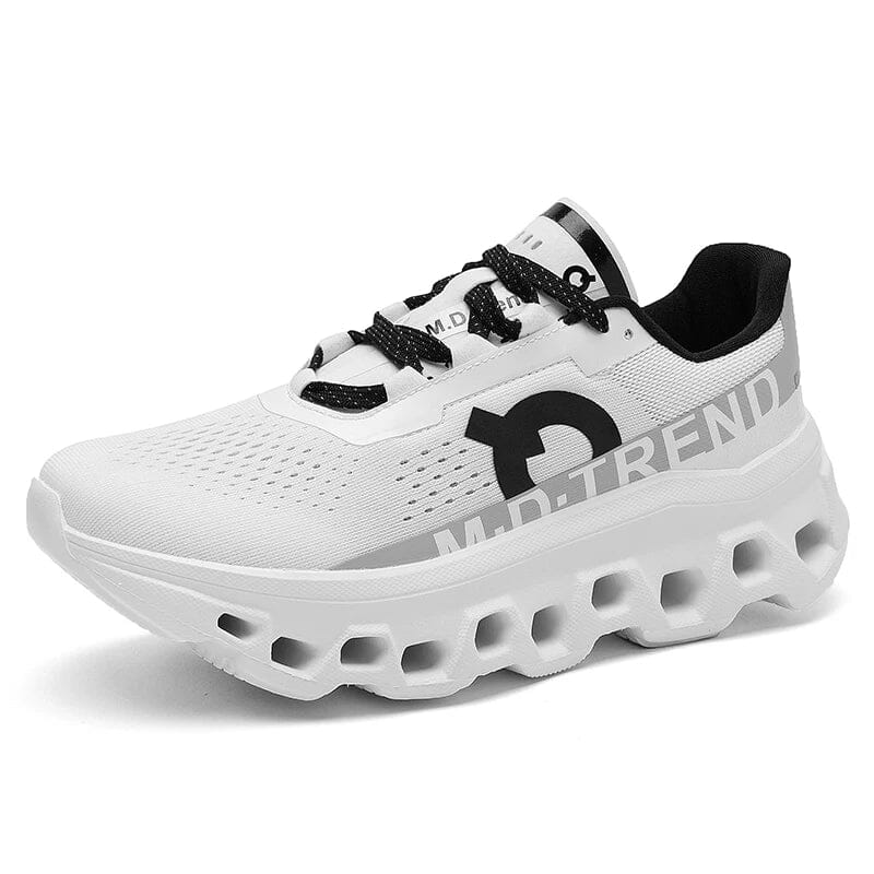 Tênis Corrida Alta Performance Cloud UNISSEX - CALCADOS - TENIS 6 Dm Stores Cinza Branco 37 