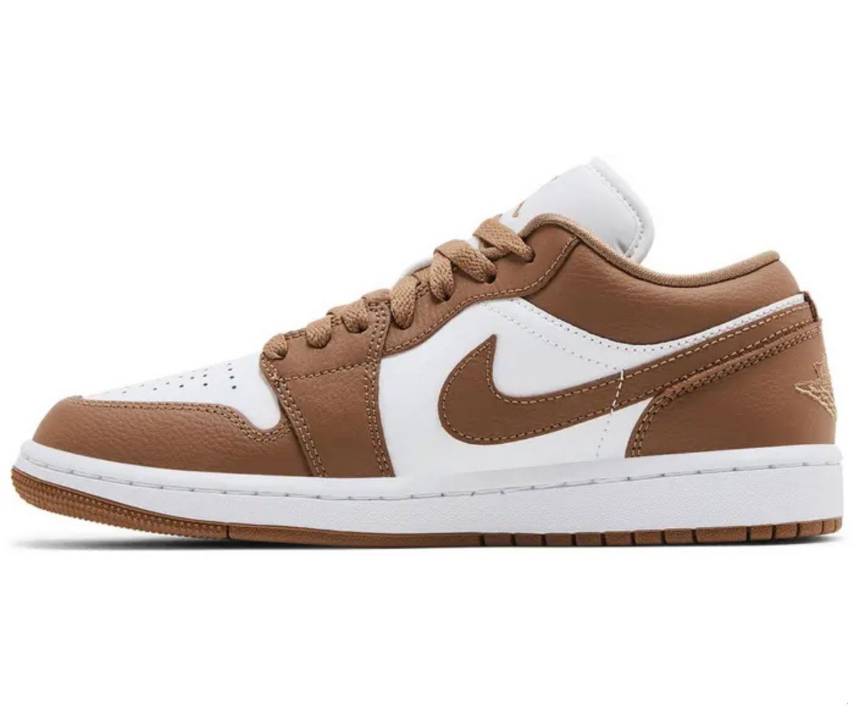 Tênis Nike Jordan 1 Low Archaeo Brown White Tênis Nike Jordan 1 Low Archaeo Brown White Dm Stores 34 