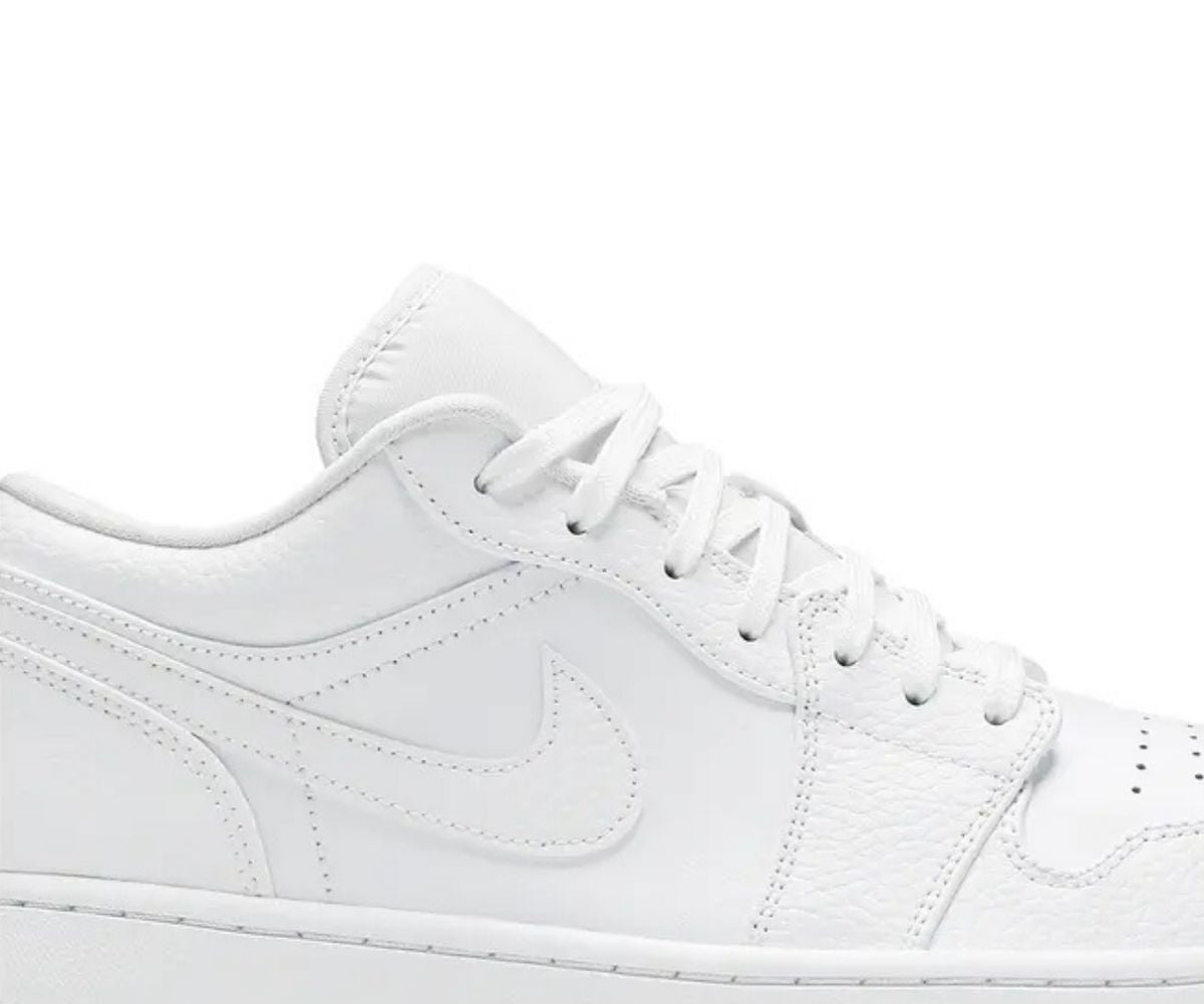 Tênis Nike Jordan 1 Low Triple White Tênis Nike Jordan 1 Low Triple White Dm Stores 