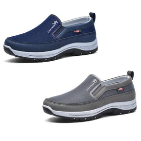 Tênis Ortopédico Comfort Titanium - Conforto Supremo [PAGUE 1 LEVE 2] MASCULINO - CALÇADOS - TENIS ORTOPEDICO 2 Dm Stores Azul Cinza 36