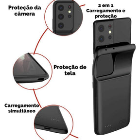 Capa Carregadora Power Bank Eletrônicos (Acessórios para Celular 2) Dm Stores 