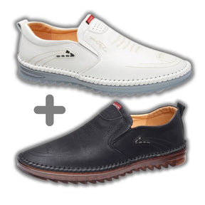 Sapato Mocassim Italian COMPRE 1 E LEVE 2 Calçados (Sapato Mocassim 2) Dm Stores Preto + Branco 37 